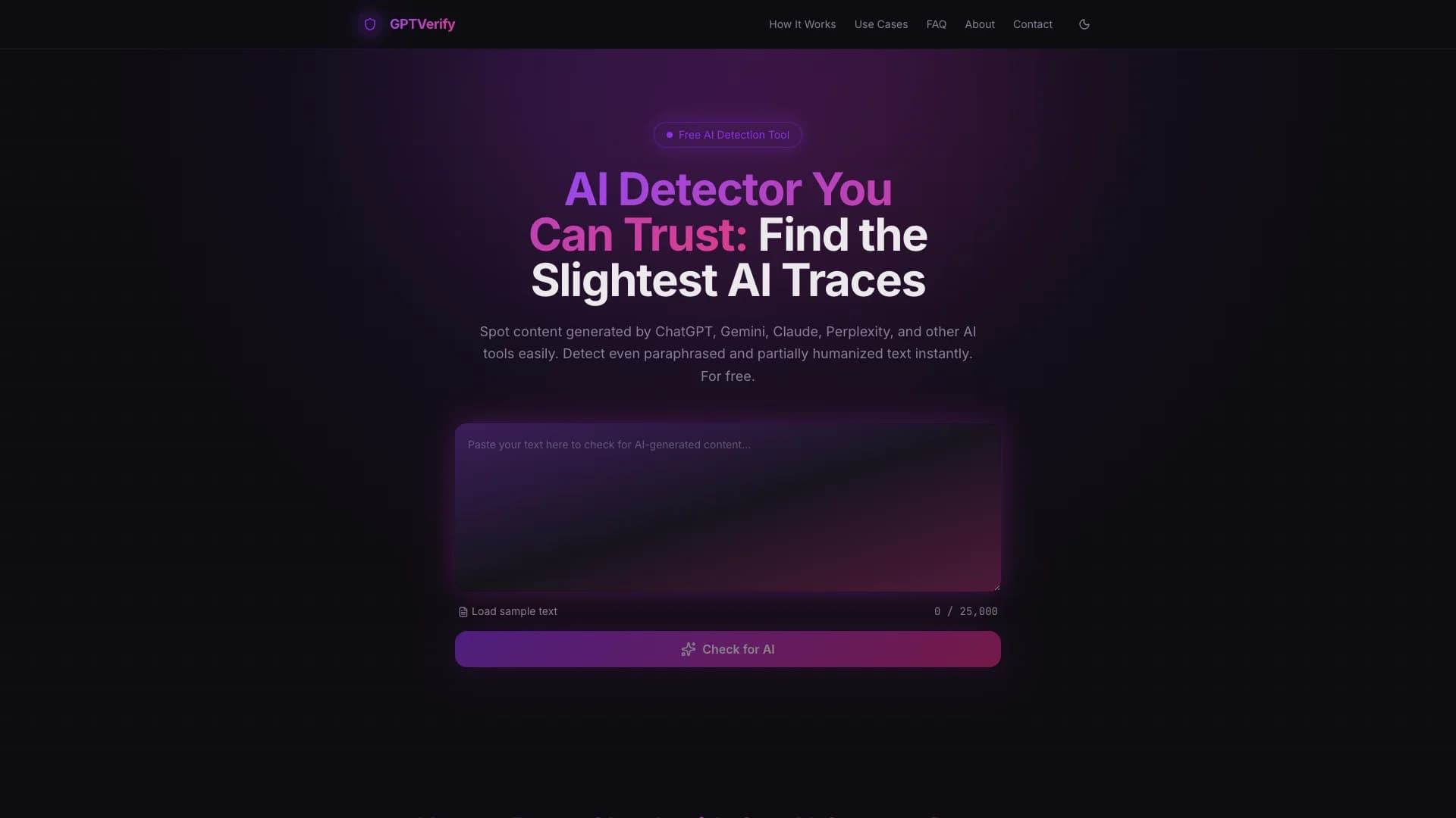 GPTVerify screenshot