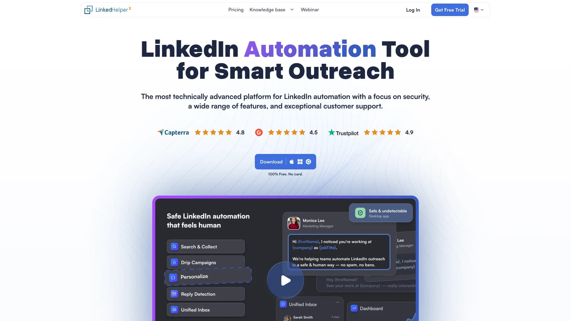 Linked Helper screenshot