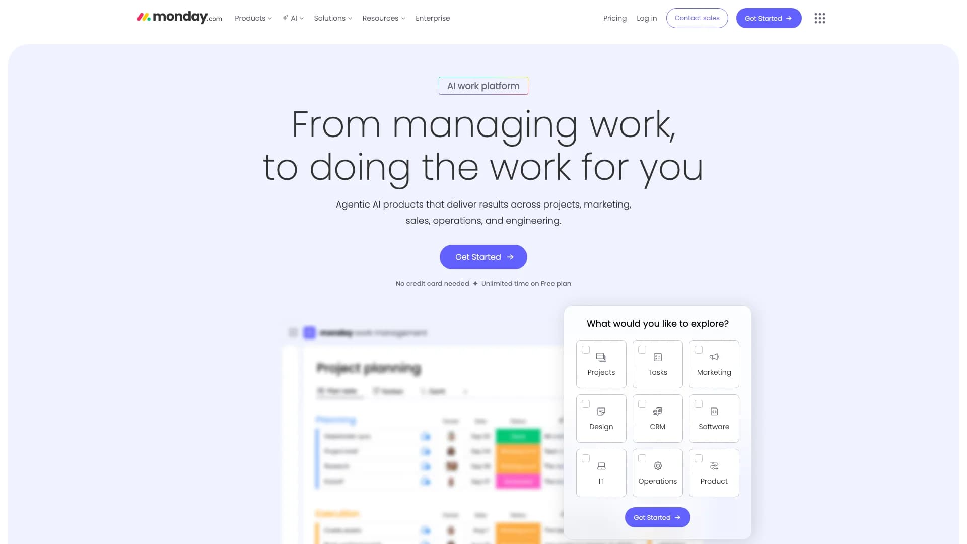 Monday.com screenshot