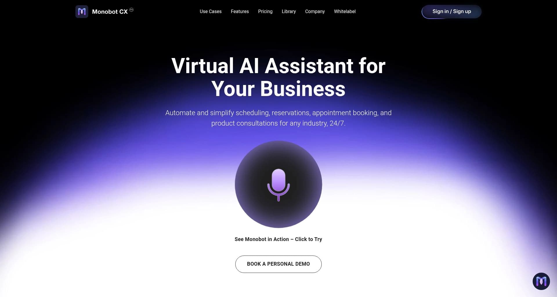 Monobot AI screenshot