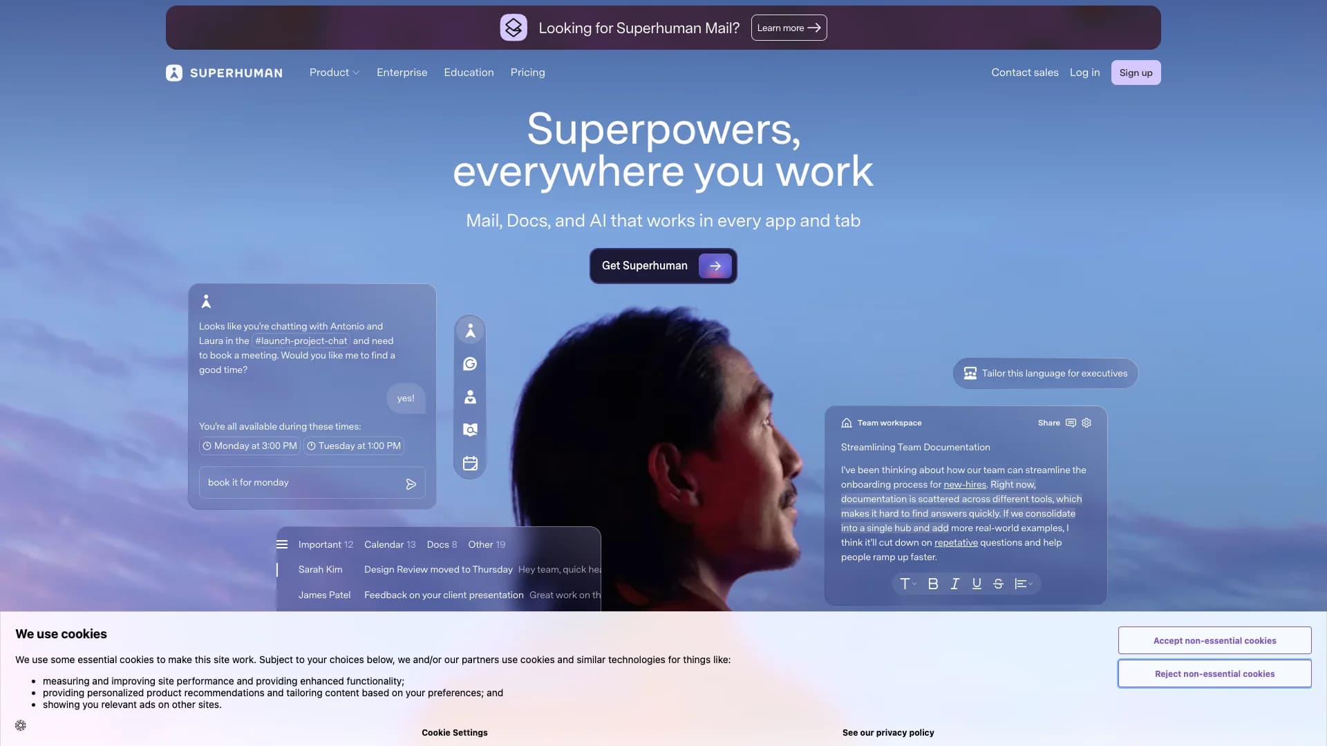 Superhuman screenshot