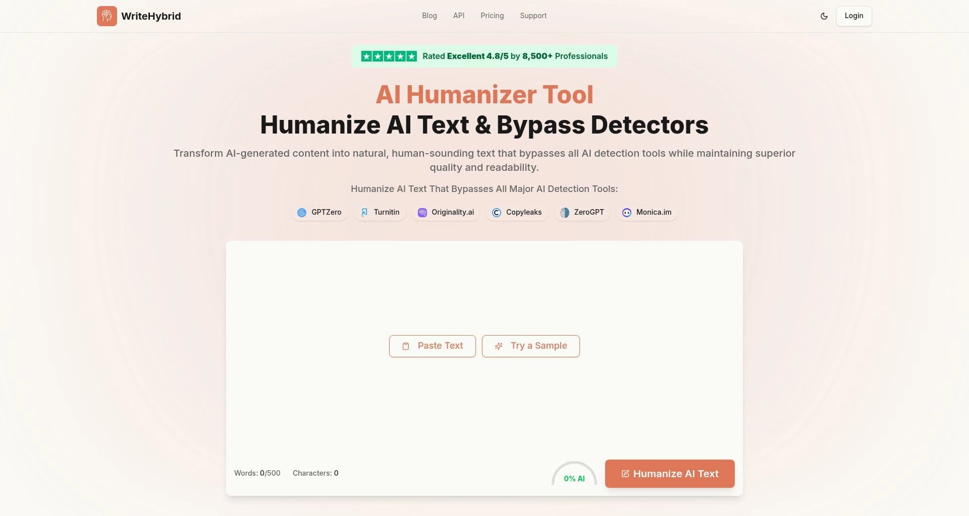 WriteHybrid screenshot